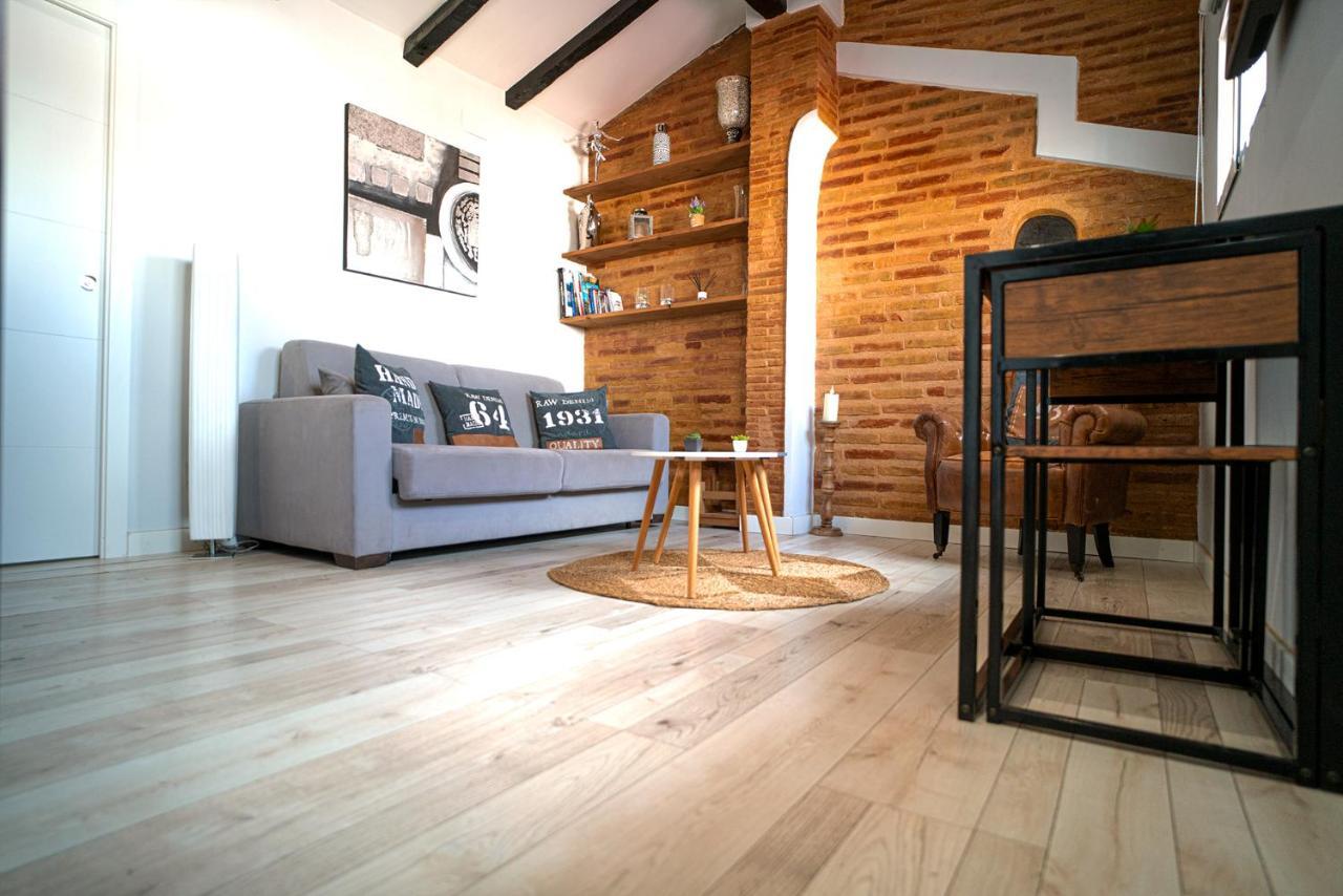 Atico Con Terraza Y Jacuzzi En El Centro Leilighet Valencia Rom bilde