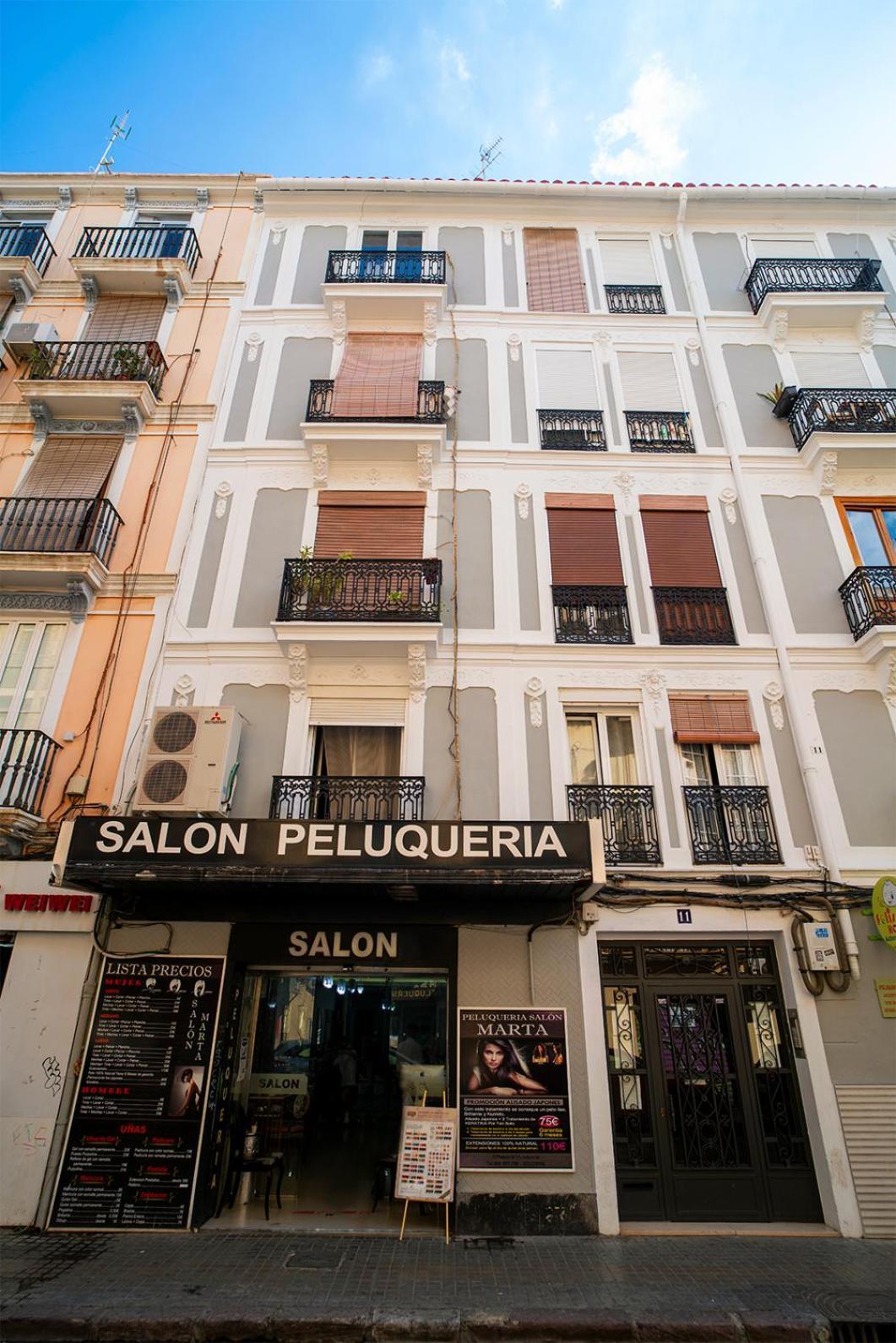 Atico Con Terraza Y Jacuzzi En El Centro Leilighet Valencia Rom bilde
