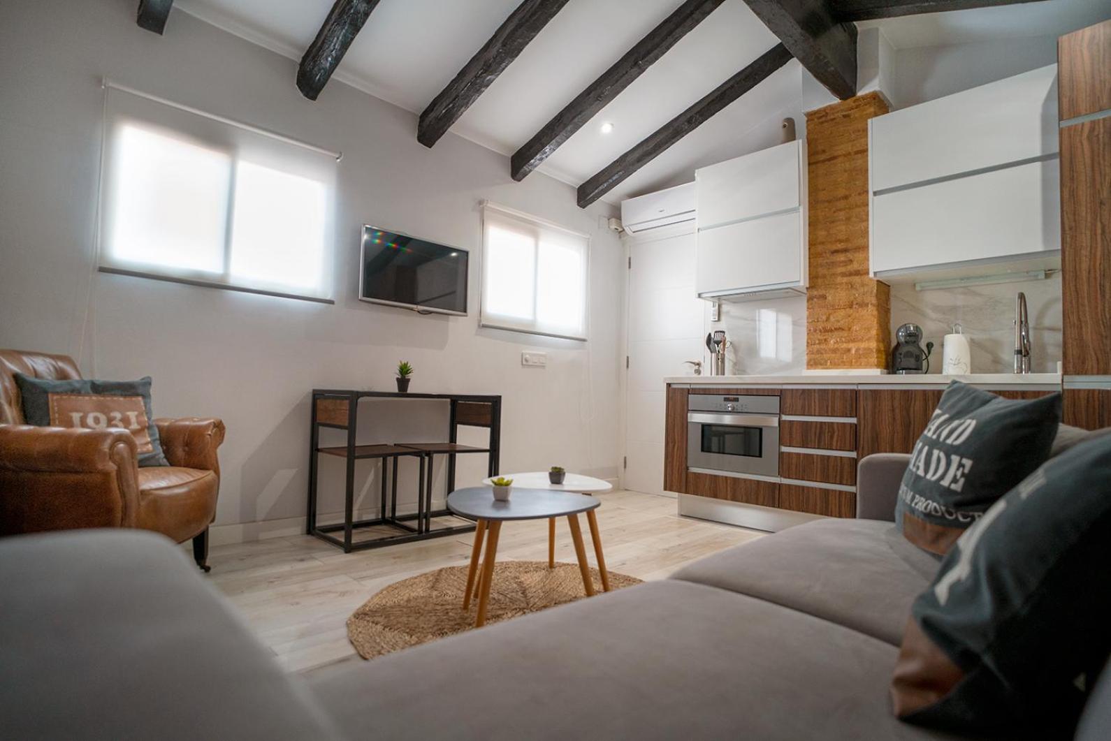 Atico Con Terraza Y Jacuzzi En El Centro Leilighet Valencia Rom bilde