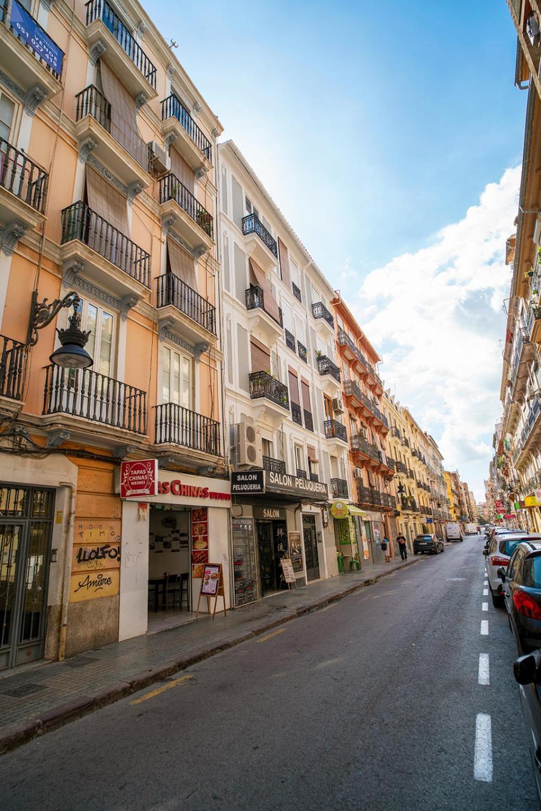 Atico Con Terraza Y Jacuzzi En El Centro Leilighet Valencia Rom bilde